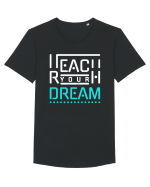 Reach Your Dream Tricou mânecă scurtă guler larg Bărbat Skater