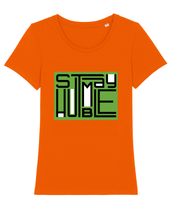Stay Humble Bright Orange