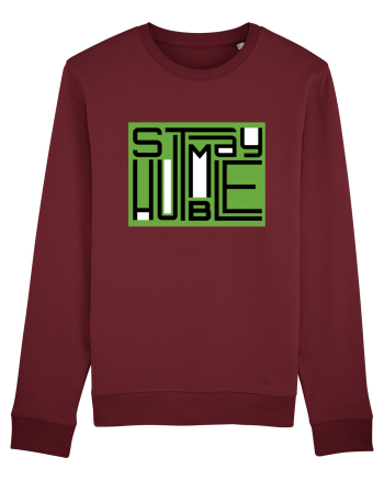 Stay Humble Burgundy