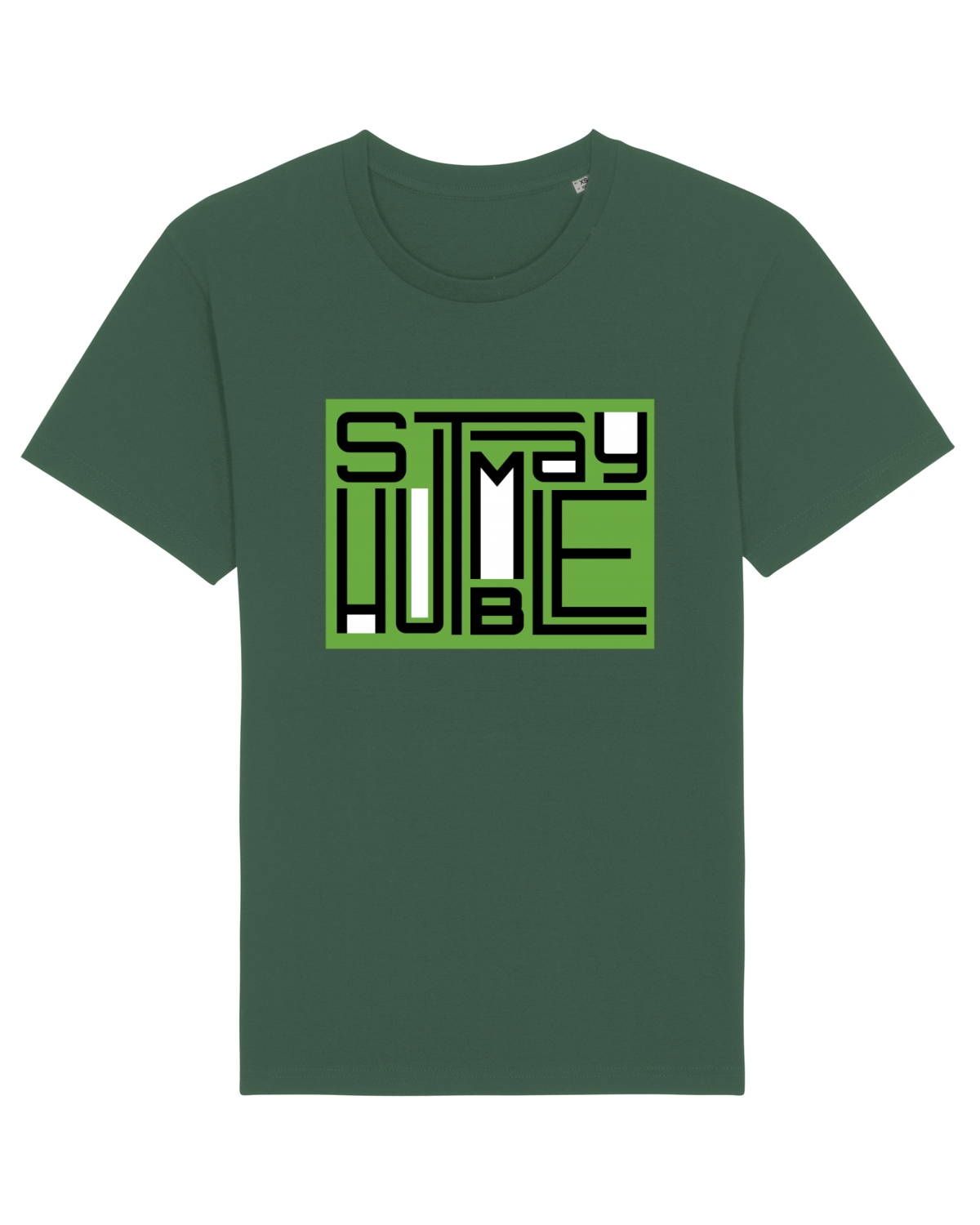 Tricou mânecă scurtă Unisex Rocker Bottle Green