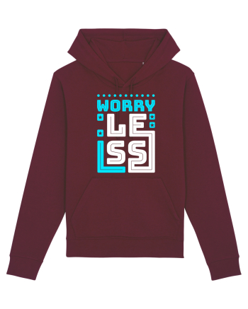 Worry Less Burgundy