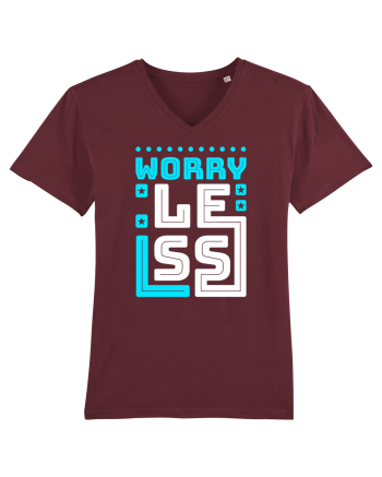 Worry Less Burgundy