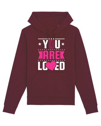 You are Loved Burgundy