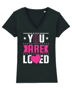 You are Loved Tricou mânecă scurtă guler V Damă Evoker