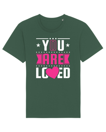 You are Loved Bottle Green