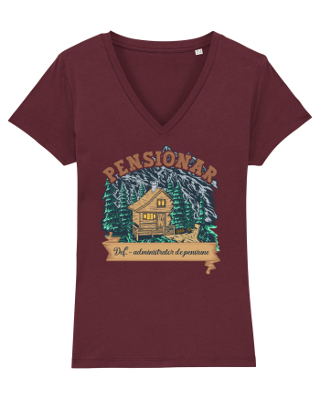 Pensionar Burgundy