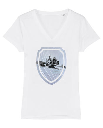 Motorcycle ride 3 White