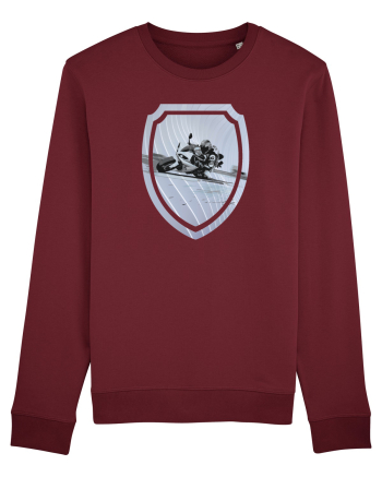 Motorcycle ride 3 Burgundy