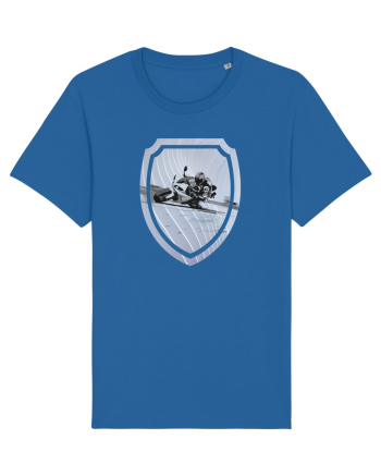 Motorcycle ride 3 Royal Blue