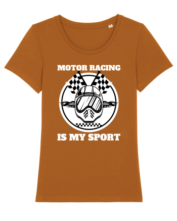 Motor Racing Is My Sport Roasted Orange