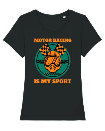 Motor Racing Is My Sport Black