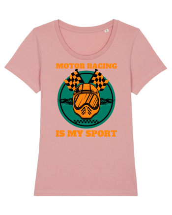 Motor Racing Is My Sport Canyon Pink