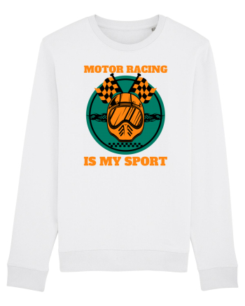 Motor Racing Is My Sport White