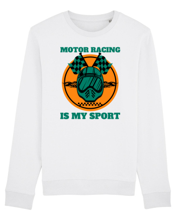 Motor Racing Is My Sport White