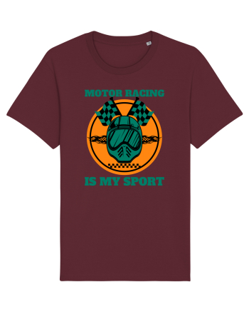 Motor Racing Is My Sport Burgundy