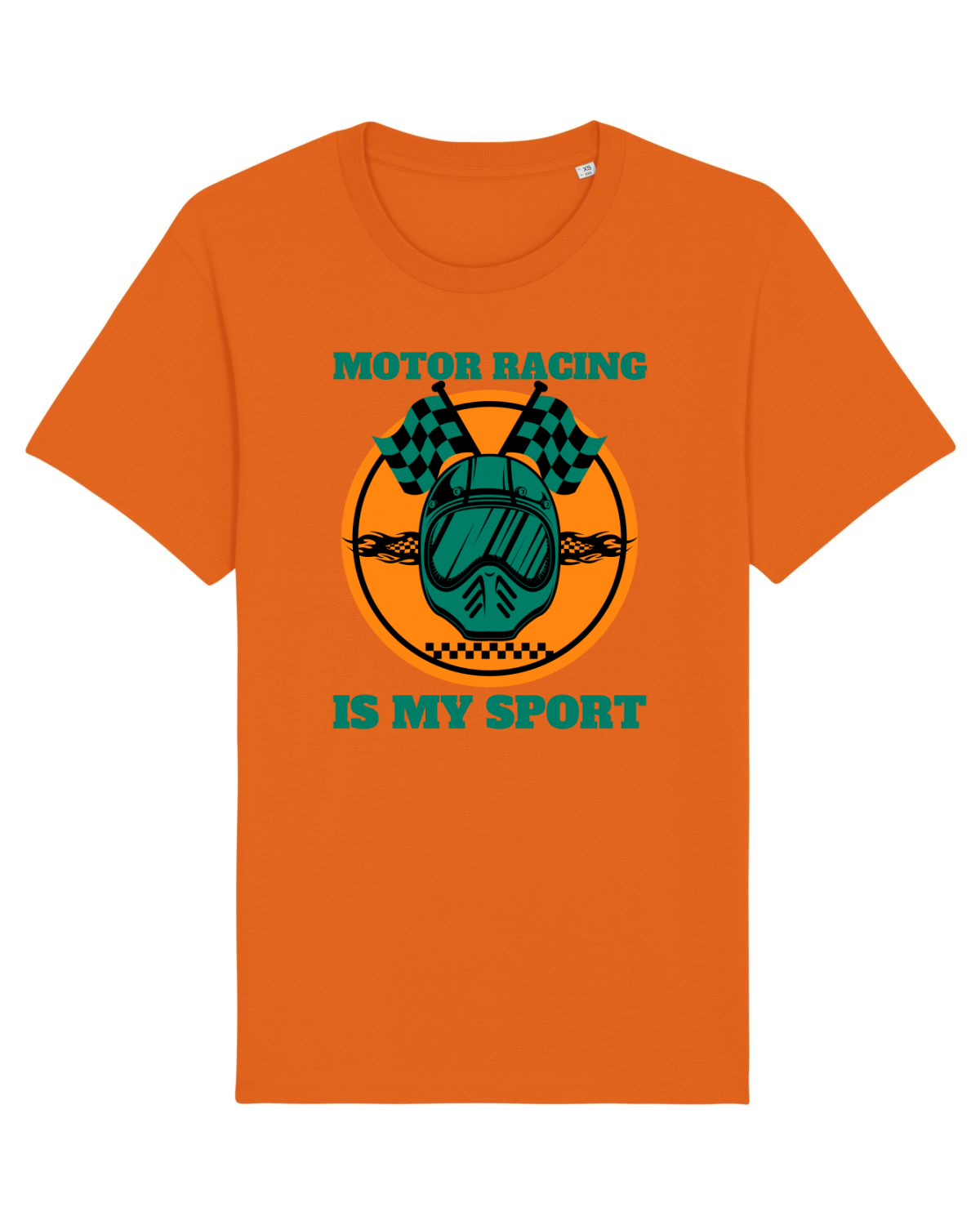 Tricou mânecă scurtă Unisex Rocker Bright Orange
