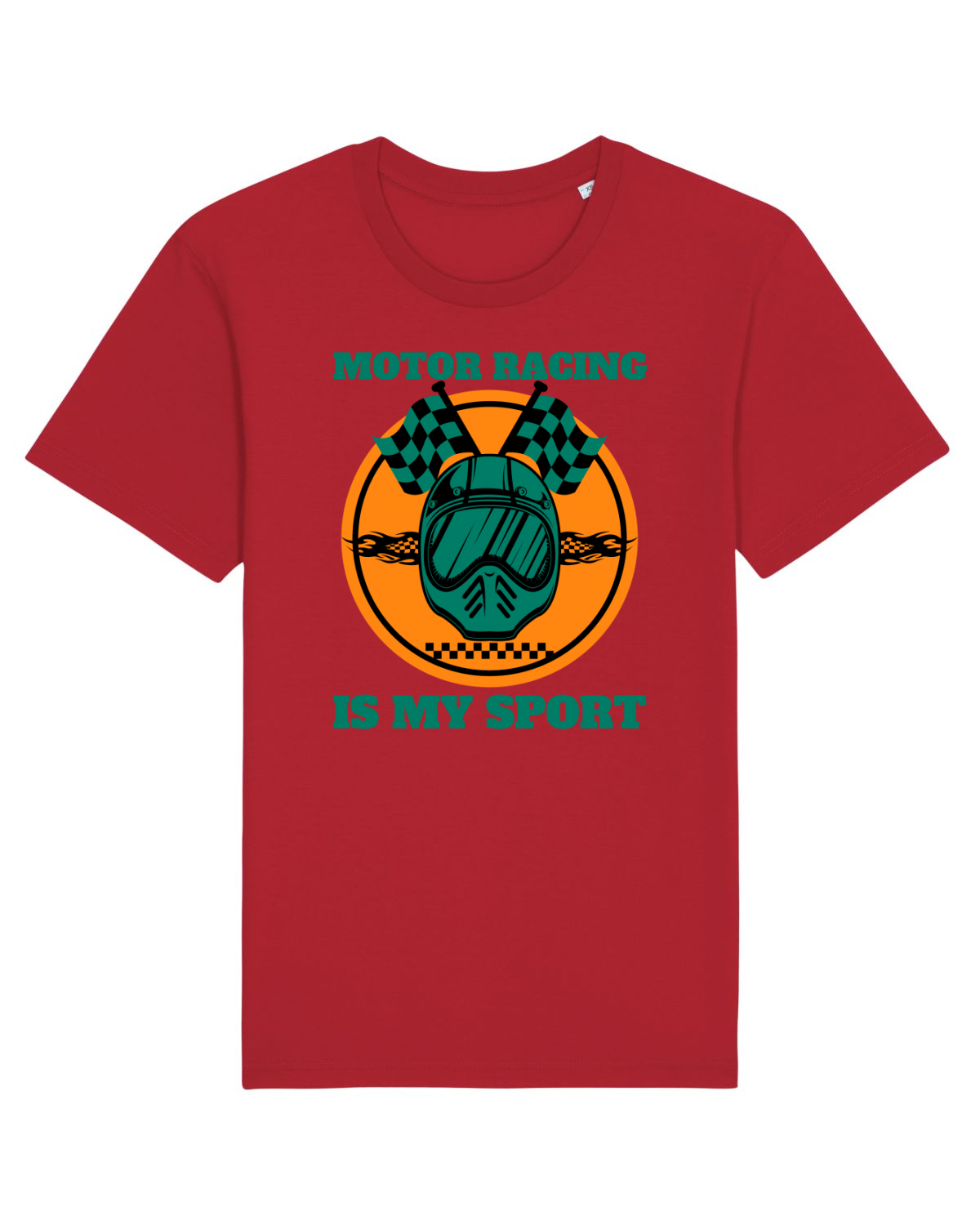 Tricou mânecă scurtă Unisex Rocker Red