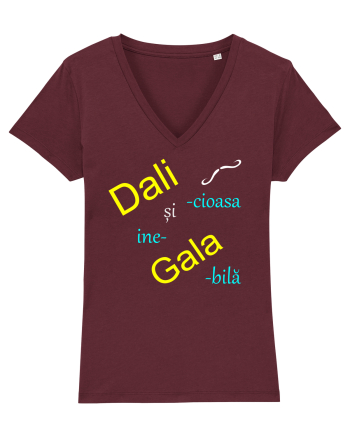 Dali-cioasă și ine-Gala-bilă Burgundy