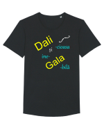 Dali-cioasă și ine-Gala-bilă Tricou mânecă scurtă guler larg Bărbat Skater