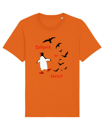 DIferit, dar fericit Bright Orange