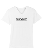 Dudevorce Tricou mânecă scurtă guler V Bărbat Presenter