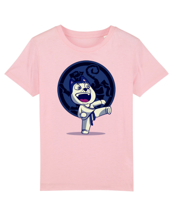 Karate Dog Cotton Pink