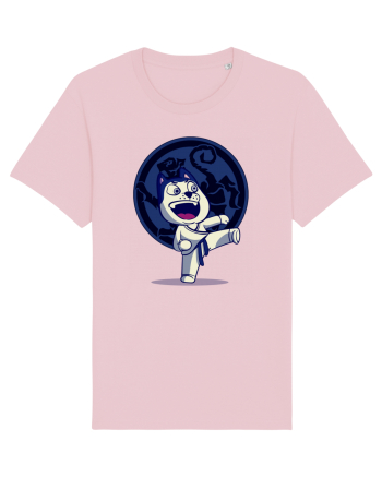 Karate Dog Cotton Pink