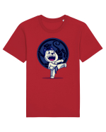 Karate Dog Tricou mânecă scurtă Unisex Rocker