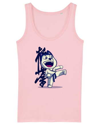 Karate Dog Cotton Pink