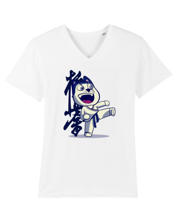 Karate Dog White