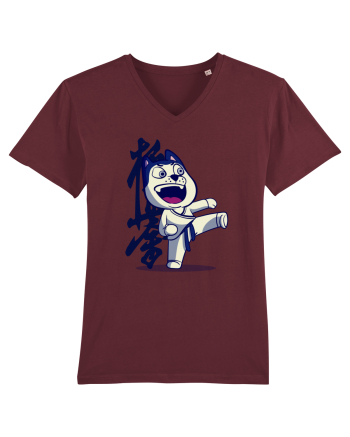 Karate Dog Burgundy