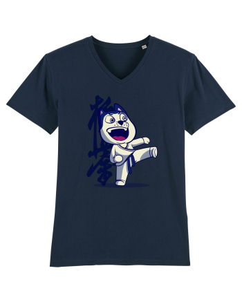 Karate Dog French Navy
