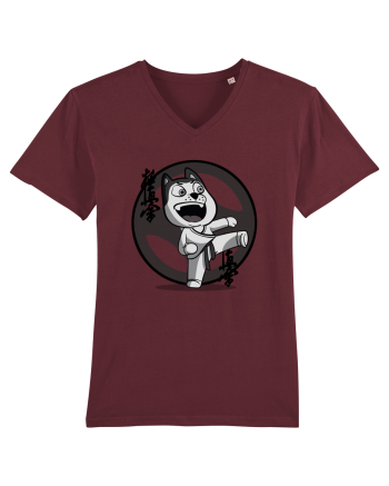 Karate Dog Burgundy