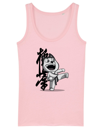 Karate Dog Cotton Pink