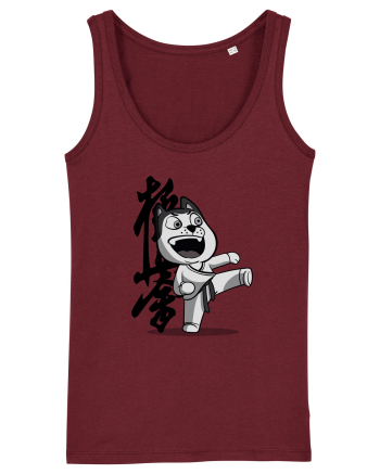 Karate Dog Burgundy