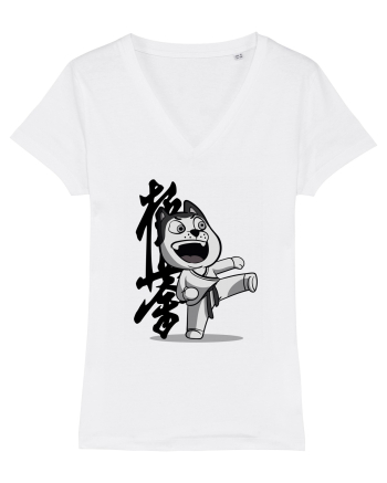 Karate Dog White