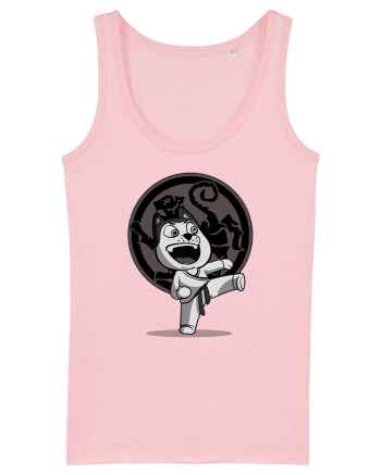 Karate Dog Cotton Pink