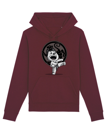 Karate Dog Burgundy