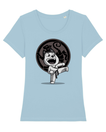Karate Dog Sky Blue