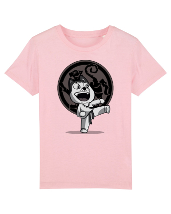 Karate Dog Cotton Pink