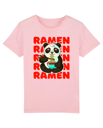 Ramen Panda Cotton Pink