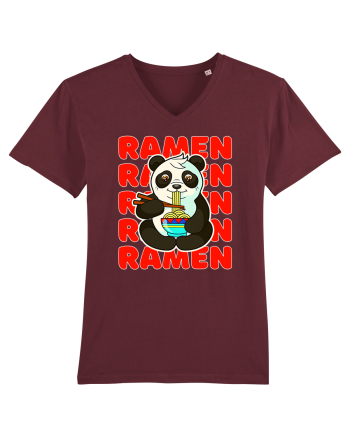 Ramen Panda Burgundy