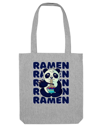 Ramen Panda Heather Grey