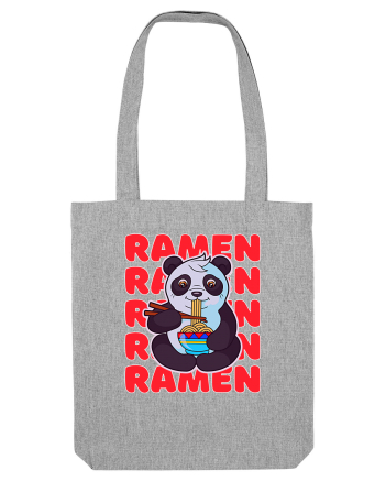Ramen Panda Heather Grey