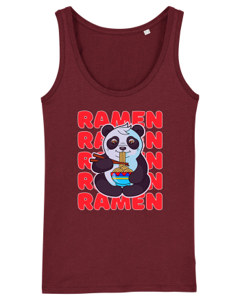 Ramen Panda Burgundy