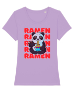 Ramen Panda Tricou mânecă scurtă guler larg fitted Damă Expresser