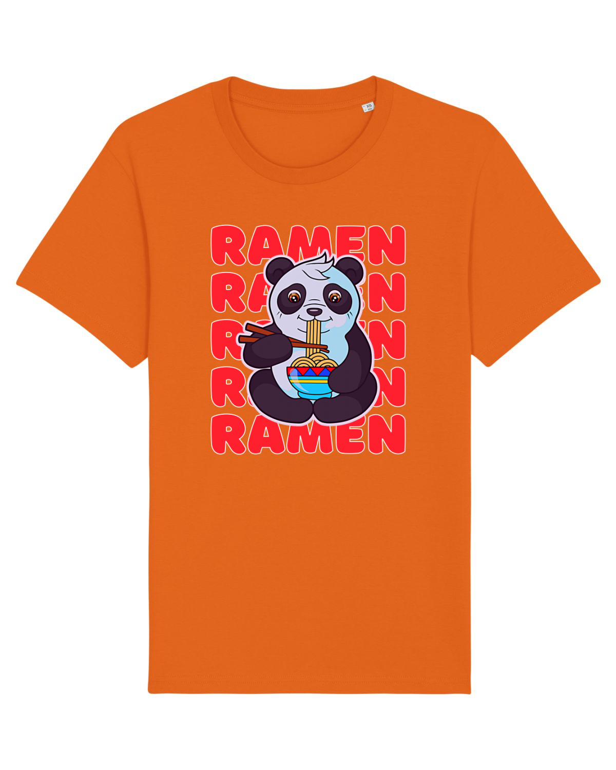 Tricou mânecă scurtă Unisex Rocker Bright Orange