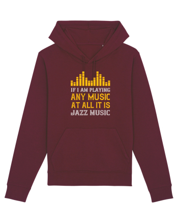 Jazz Music Burgundy