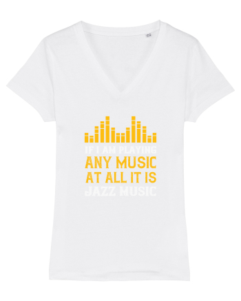 Jazz Music White