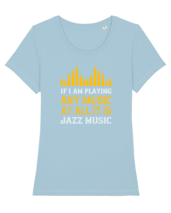 Jazz Music Sky Blue